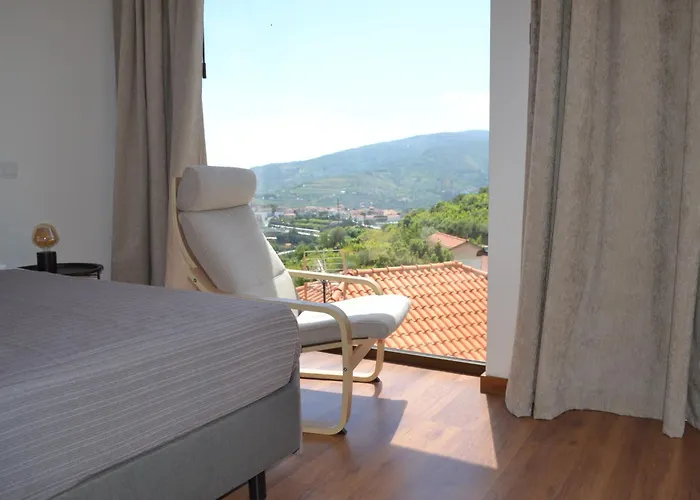 펜션 Quinta Do Santo No Douro - Casa T2 Alcarias (Baiao)